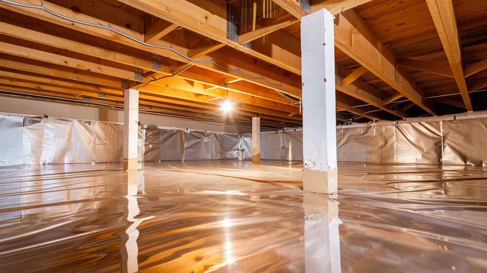 Encapsulated crawl space