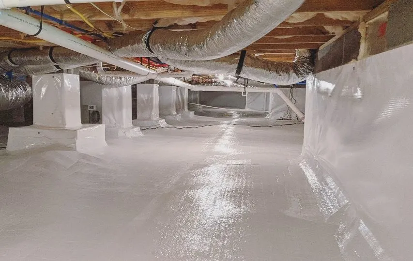 Encapsulated crawl space