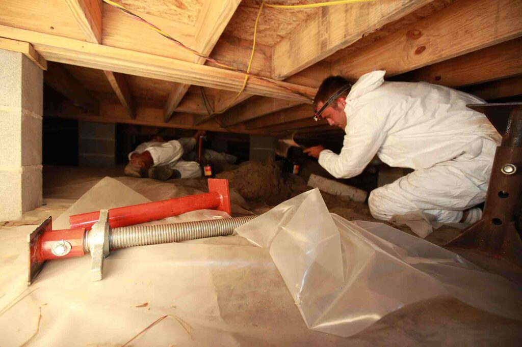 Preparing Crawl Space