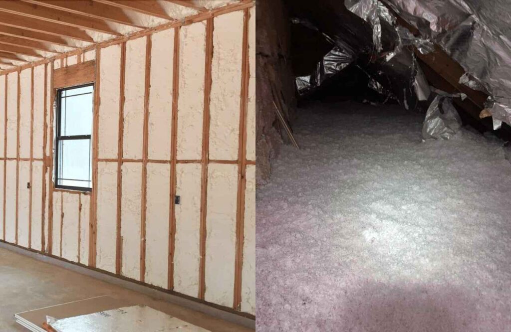 Spray Foam vs Blown-In Insulation