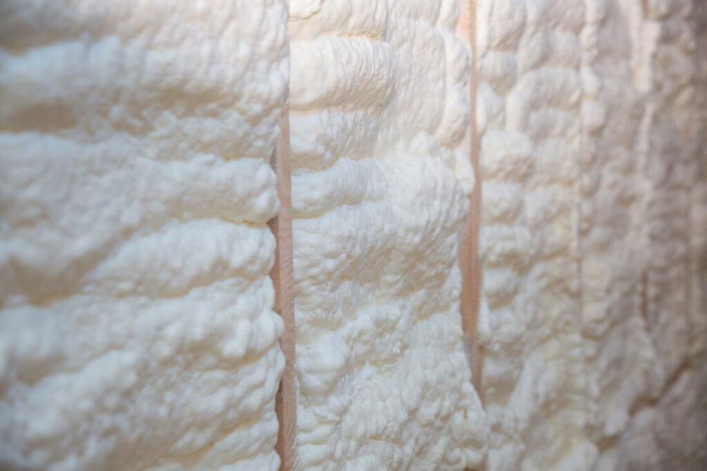 spray foam insulation thickness