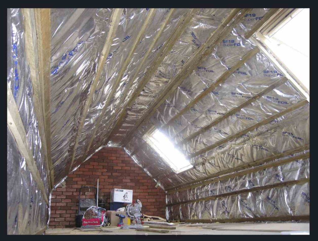 Reflective Foil Insulation for attic