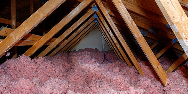 blown in fiberglass for attic