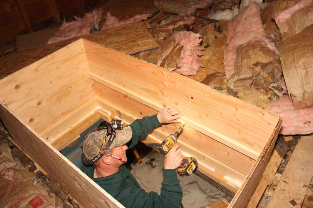 insulate attic hatch