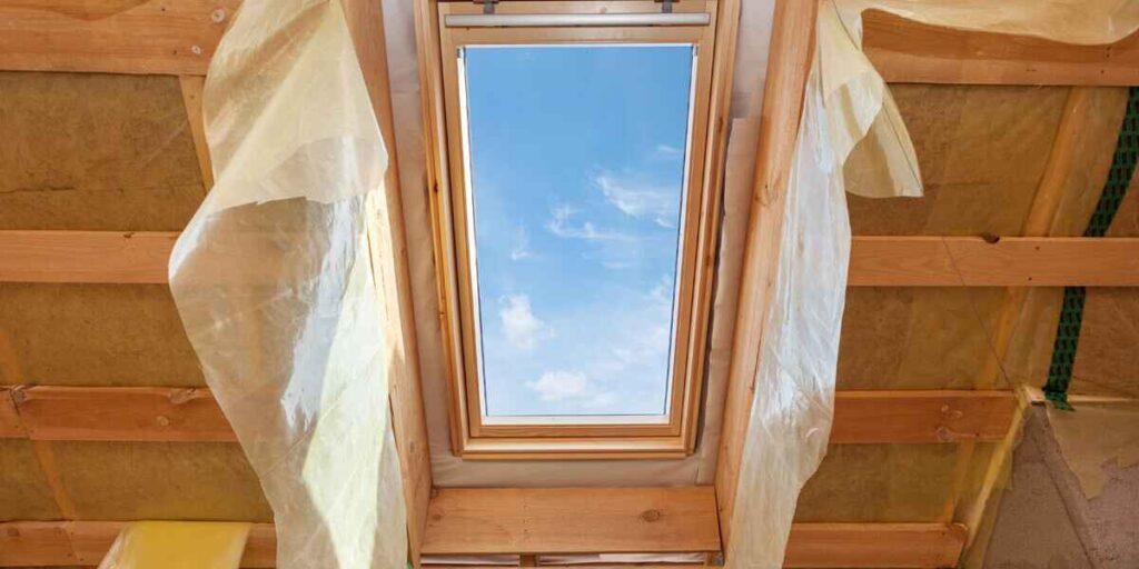 skylight knee wall